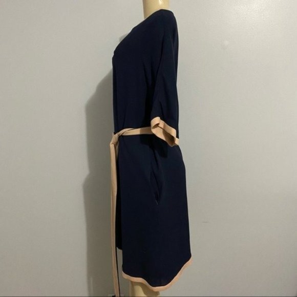 Marc By Marc Jacobs Paloma Contrast Silk Dress S - Picture 5 of 7